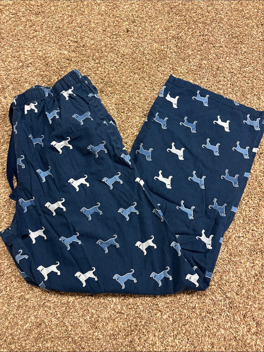 Men’s black dog pajamas